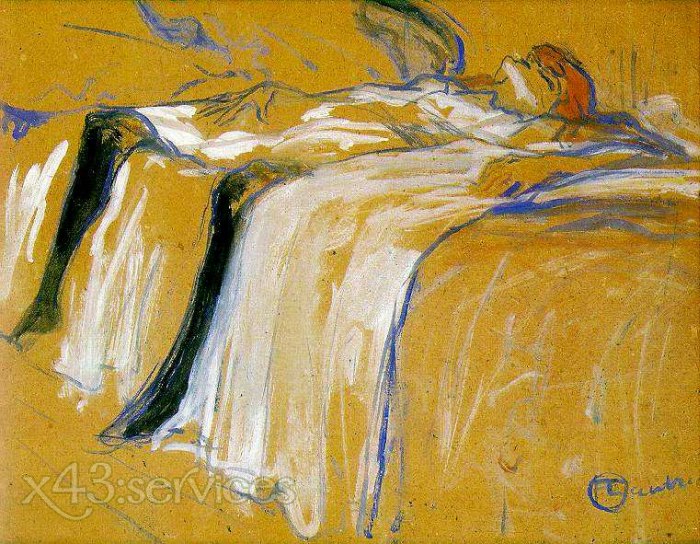 Henri de Toulouse-Lautrec - Alleine - Alone
